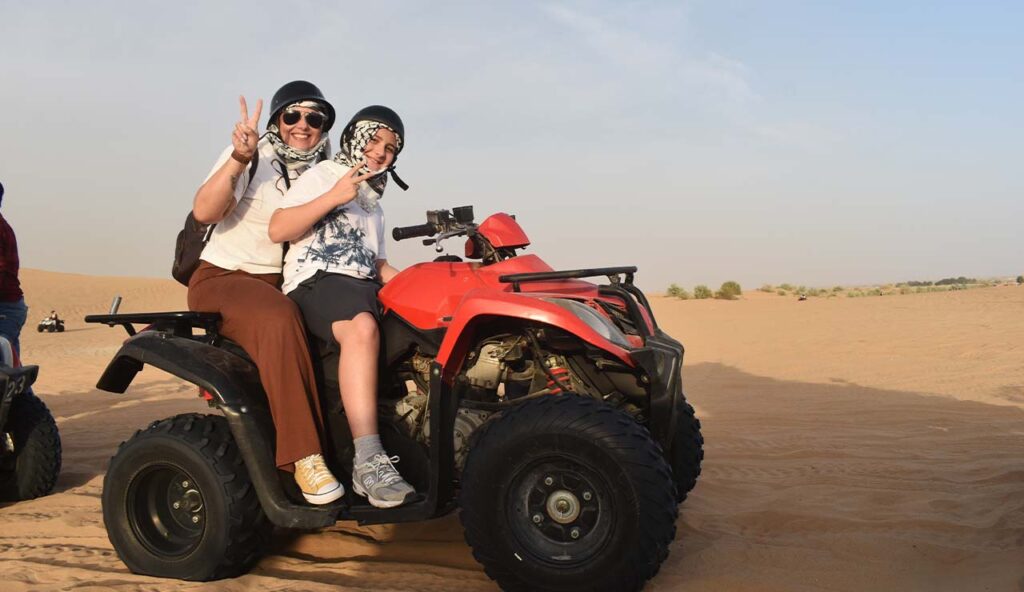 quad bike dubai desert safari